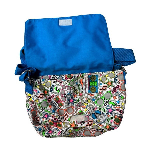 90s Retro handmade purse bag neon music cassette tape nostalgic - Picture 2 of 6